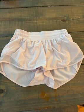 lululemon athletica Light Pink Athletic Running Shorts